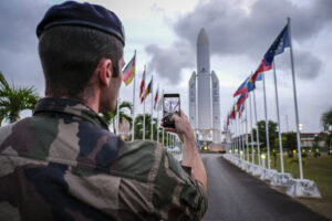 France, Kourou, 2018-12-05. In French Guyana, the armed forces of Guyana (FAG) and in particular the green berets of the