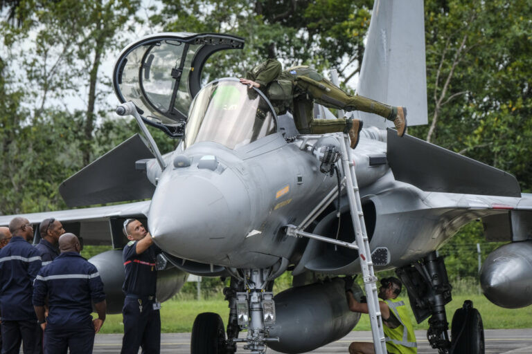 France, Kourou, 2018-12-16. In French Guyana, the armed forces of Guyana (FAG) and in particular the green berets of the