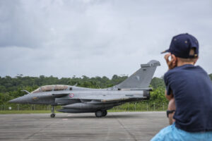 France, Kourou, 2018-12-16. In French Guyana, the armed forces of Guyana (FAG) and in particular the green berets of the