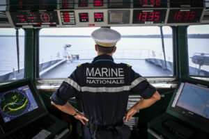 France, Kourou, 2018-12-18. In French Guyana, the armed forces of Guyana (FAG) and in particular the french Navy secure 