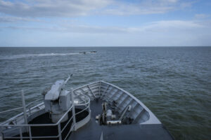 France, Kourou, 2018-12-18. In French Guyana, the armed forces of Guyana (FAG) and in particular the french Navy secure 