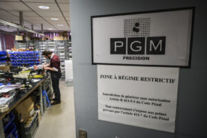 France, Annecy, 2018-02-21. Inside PGM Precision french gun factory who work with special police and army forces around 
