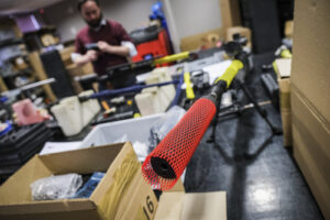 France, Annecy, 2018-02-21. Inside PGM Precision french gun factory who work with special police and army forces around