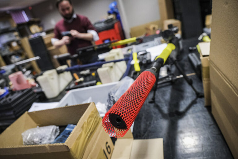 France, Annecy, 2018-02-21. Inside PGM Precision french gun factory who work with special police and army forces around 