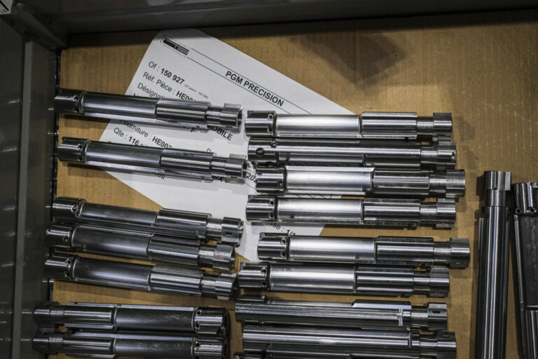 France, Annecy, 2018-02-21. Inside PGM Precision french gun factory who work with special police and army forces around 