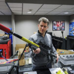 France, Annecy, 2018-02-21. Inside PGM Precision french gun factory who work with special police and army forces around