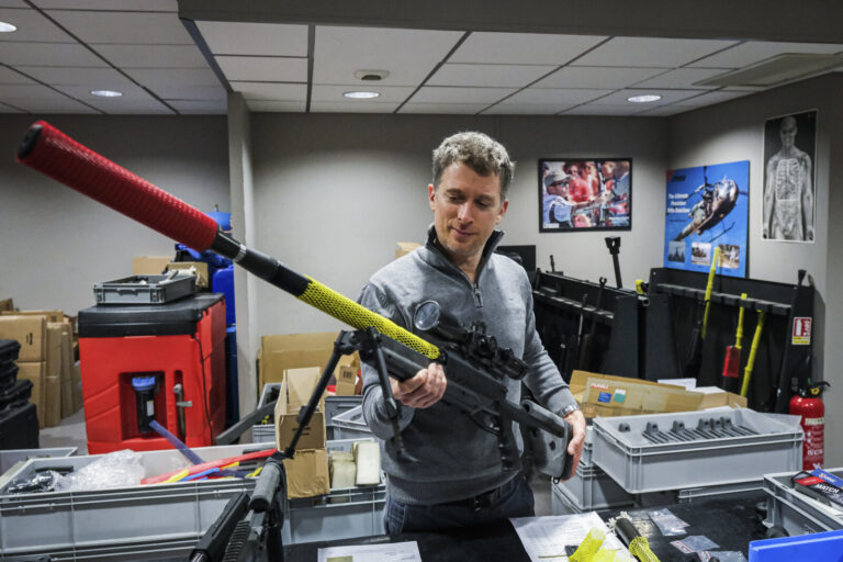 France, Annecy, 2018-02-21. Inside PGM Precision french gun factory who work with special police and army forces around 