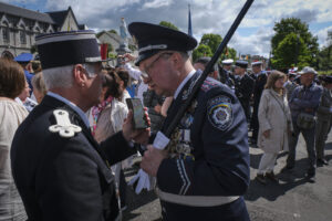 France, Lourdes, 2024-05-26. The 64th Lourdes military pilgrimage attracted over 15,000 pilgrims from 37 different count