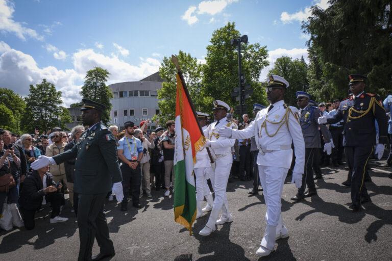 France, Lourdes, 2024-05-26. The 64th Lourdes military pilgrimage attracted over 15,000 pilgrims from 37 different count