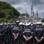 France, Lourdes, 2024-05-26. The 64th Lourdes military pilgrimage attracted over 15,000 pilgrims from 37 different count
