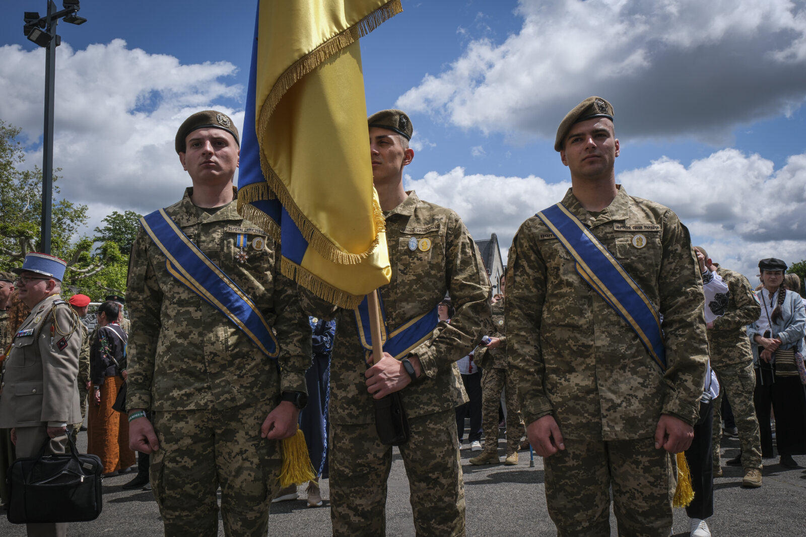France, Lourdes, 2024-05-26. The 64th Lourdes military pilgrimage attracted over 15,000 pilgrims from 37 different count