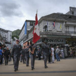 France, Lourdes, 2024-05-26. The 64th Lourdes military pilgrimage attracted over 15,000 pilgrims from 37 different count