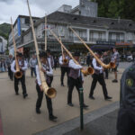France, Lourdes, 2024-05-26. The 64th Lourdes military pilgrimage attracted over 15,000 pilgrims from 37 different count