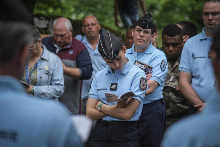France, Lourdes, 2024-05-26. The 64th Lourdes military pilgrimage attracted over 15,000 pilgrims from 37 different count