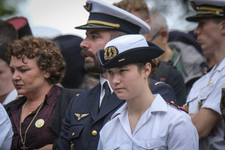 France, Lourdes, 2024-05-26. The 64th Lourdes military pilgrimage attracted over 15,000 pilgrims from 37 different count