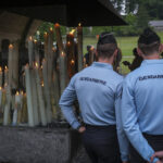 France, Lourdes, 2024-05-26. The 64th Lourdes military pilgrimage attracted over 15,000 pilgrims from 37 different count