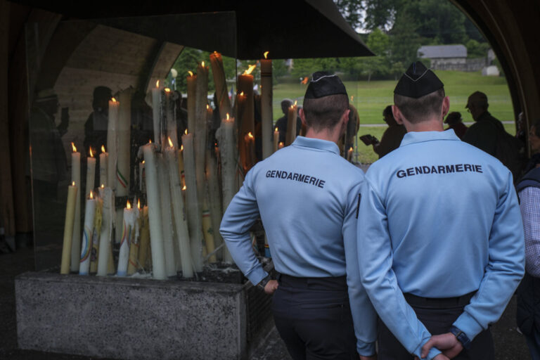 France, Lourdes, 2024-05-26. The 64th Lourdes military pilgrimage attracted over 15,000 pilgrims from 37 different count