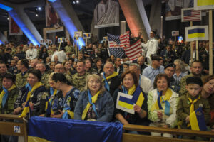 France, Lourdes, 2024-05-26. The 64th Lourdes military pilgrimage attracted over 15,000 pilgrims from 37 different count