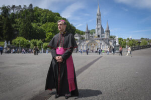 France, Lourdes, 2024-05-26. The 64th Lourdes military pilgrimage attracted over 15,000 pilgrims from 37 different count