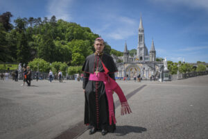 France, Lourdes, 2024-05-26. The 64th Lourdes military pilgrimage attracted over 15,000 pilgrims from 37 different count