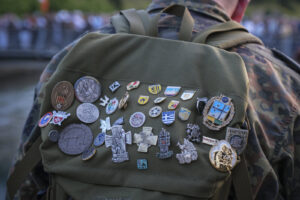 France, Lourdes, 2024-05-26. The 64th Lourdes military pilgrimage attracted over 15,000 pilgrims from 37 different count