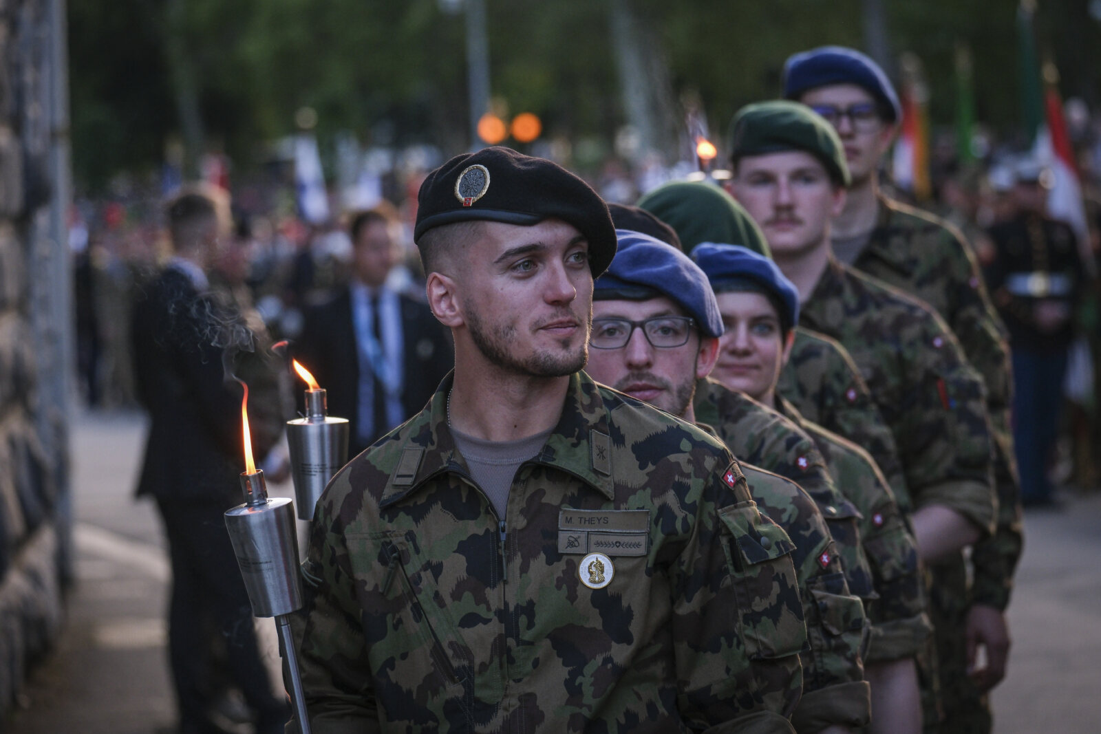 France, Lourdes, 2024-05-26. The 64th Lourdes military pilgrimage attracted over 15,000 pilgrims from 37 different count