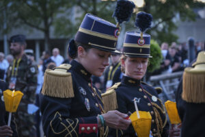 France, Lourdes, 2024-05-26. The 64th Lourdes military pilgrimage attracted over 15,000 pilgrims from 37 different count