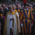 France, Lourdes, 2024-05-26. The 64th Lourdes military pilgrimage attracted over 15,000 pilgrims from 37 different count
