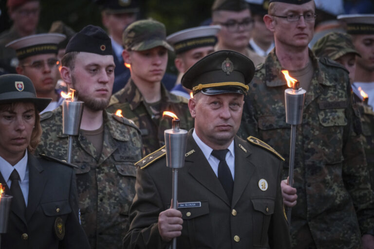 France, Lourdes, 2024-05-26. The 64th Lourdes military pilgrimage attracted over 15,000 pilgrims from 37 different count