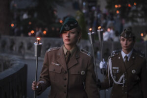 France, Lourdes, 2024-05-26. The 64th Lourdes military pilgrimage attracted over 15,000 pilgrims from 37 different count