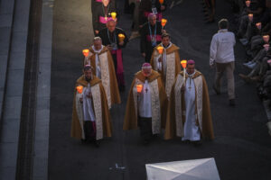 France, Lourdes, 2024-05-26. The 64th Lourdes military pilgrimage attracted over 15,000 pilgrims from 37 different count