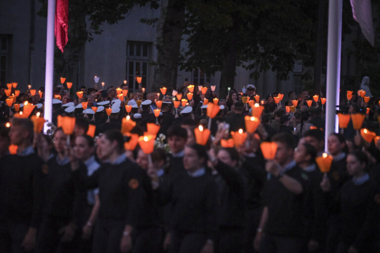 France, Lourdes, 2024-05-26. The 64th Lourdes military pilgrimage attracted over 15,000 pilgrims from 37 different count