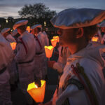 France, Lourdes, 2024-05-26. The 64th Lourdes military pilgrimage attracted over 15,000 pilgrims from 37 different count