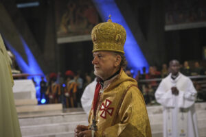 France, Lourdes, 2024-05-26. The 64th Lourdes military pilgrimage attracted over 15,000 pilgrims from 37 different count