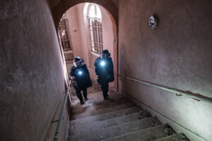 France, Toulouse, 2019-03-18. RAID (elite police unit, special forces) trains at its headquarters in Toulouse. They trai