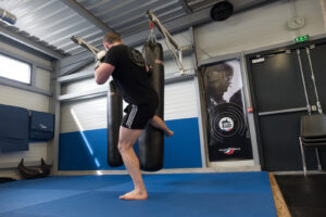France, Toulouse, 2019-03-18. RAID (elite police unit, special forces) trains at its headquarters in Toulouse. They trai