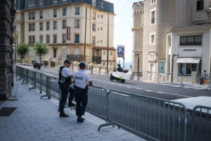 France, Biarritz, 2019-08-25. Raid special police forces in Biarritz for G7 international summit. Photograph by Fred MAR