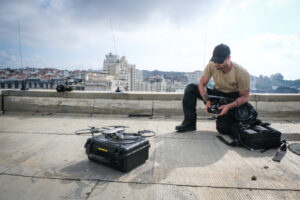 France, Biarritz, 2019-08-25. Raid special police forces in Biarritz for G7 international summit. Photograph by Fred MAR