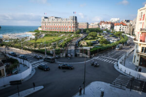France, Biarritz, 2019-08-25. Raid special police forces in Biarritz for G7 international summit. Photograph by Fred MAR