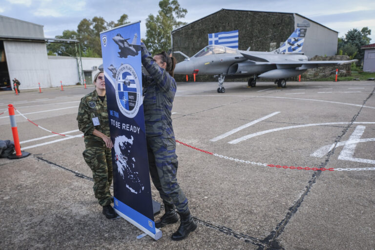 Greece, Andravida, 2024-10-11. NATO has launched a major new military exercise, Ramstein Flag 24, which takes place from