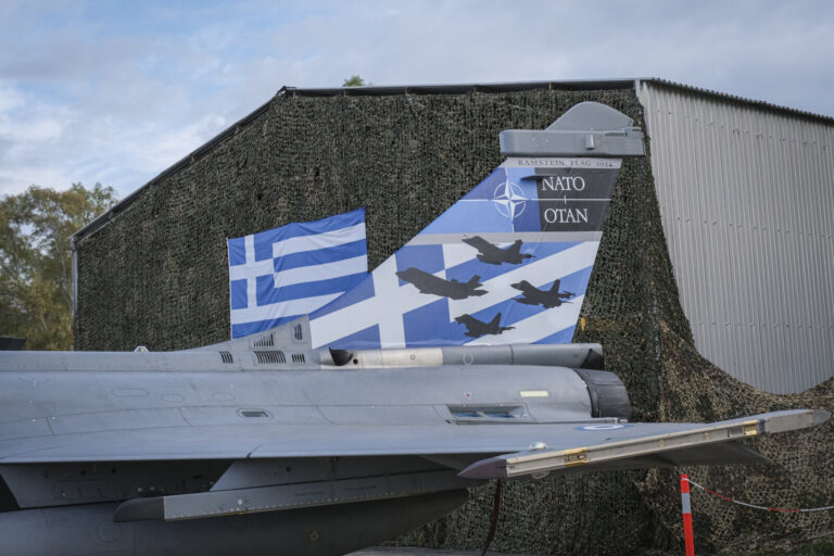 Greece, Andravida, 2024-10-11. NATO has launched a major new military exercise, Ramstein Flag 24, which takes place from