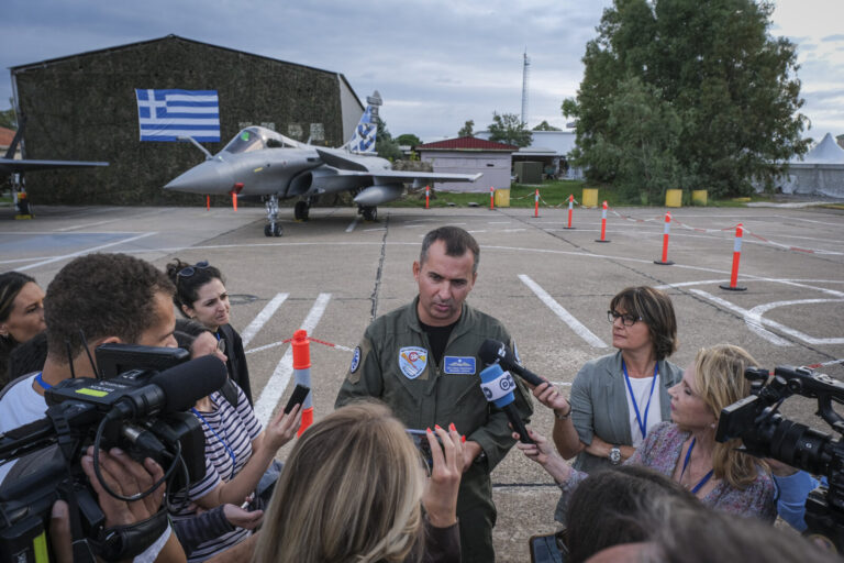 Greece, Andravida, 2024-10-11. NATO has launched a major new military exercise, Ramstein Flag 24, which takes place from