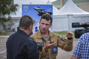 Greece, Andravida, 2024-10-11. NATO has launched a major new military exercise, Ramstein Flag 24, which takes place from