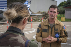 Greece, Andravida, 2024-10-11. NATO has launched a major new military exercise, Ramstein Flag 24, which takes place from