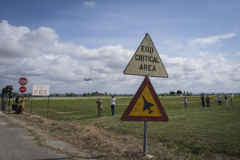 Greece, Andravida, 2024-10-11. NATO has launched a major new military exercise, Ramstein Flag 24, which takes place from
