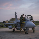 Greece, Andravida, 2024-10-11. NATO has launched a major new military exercise, Ramstein Flag 24, which takes place from