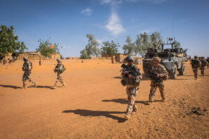 Mali, Ansongo, 2015-12-19. Daily life of french soldiers of barkhane military operation in Mali (Africa) launch in 2013 