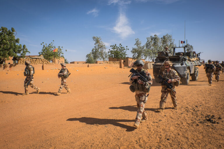 Mali, Ansongo, 2015-12-19. Daily life of french soldiers of barkhane military operation in Mali (Africa) launch in 2013 