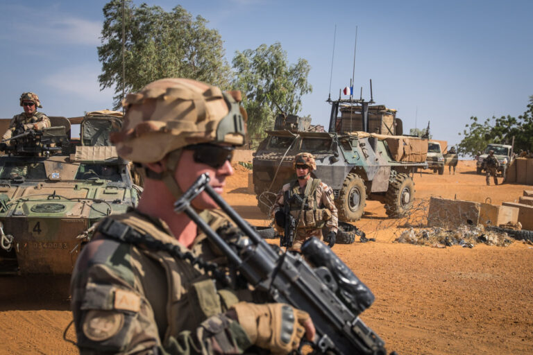 Mali, Ansongo, 2015-12-19. Daily life of french soldiers of barkhane military operation in Mali (Africa) launch in 2013 