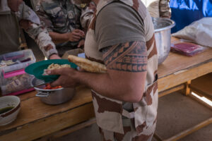 Mali, Ansongo, 2015-12-19. Daily life of french soldiers of barkhane military operation in Mali (Africa) launch in 2013 